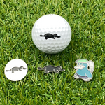 Cartoon Platypus magnetic iron golf ball marker