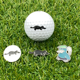 Cartoon Platypus magnetic iron golf ball marker