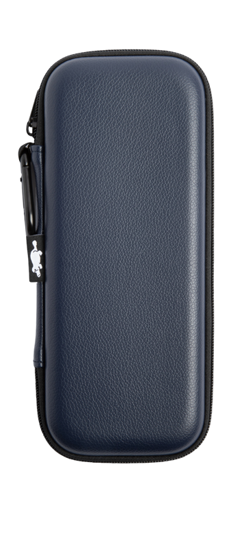 Navy Leatherette