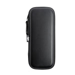 Platypus Black Leatherette golf organizer case front view