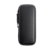 Platypus Black Leatherette golf organizer case front view