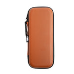 Platypus Light Brown Leatherette golf organizer case front view